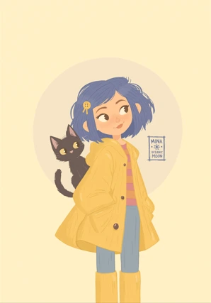 Coraline y el gato