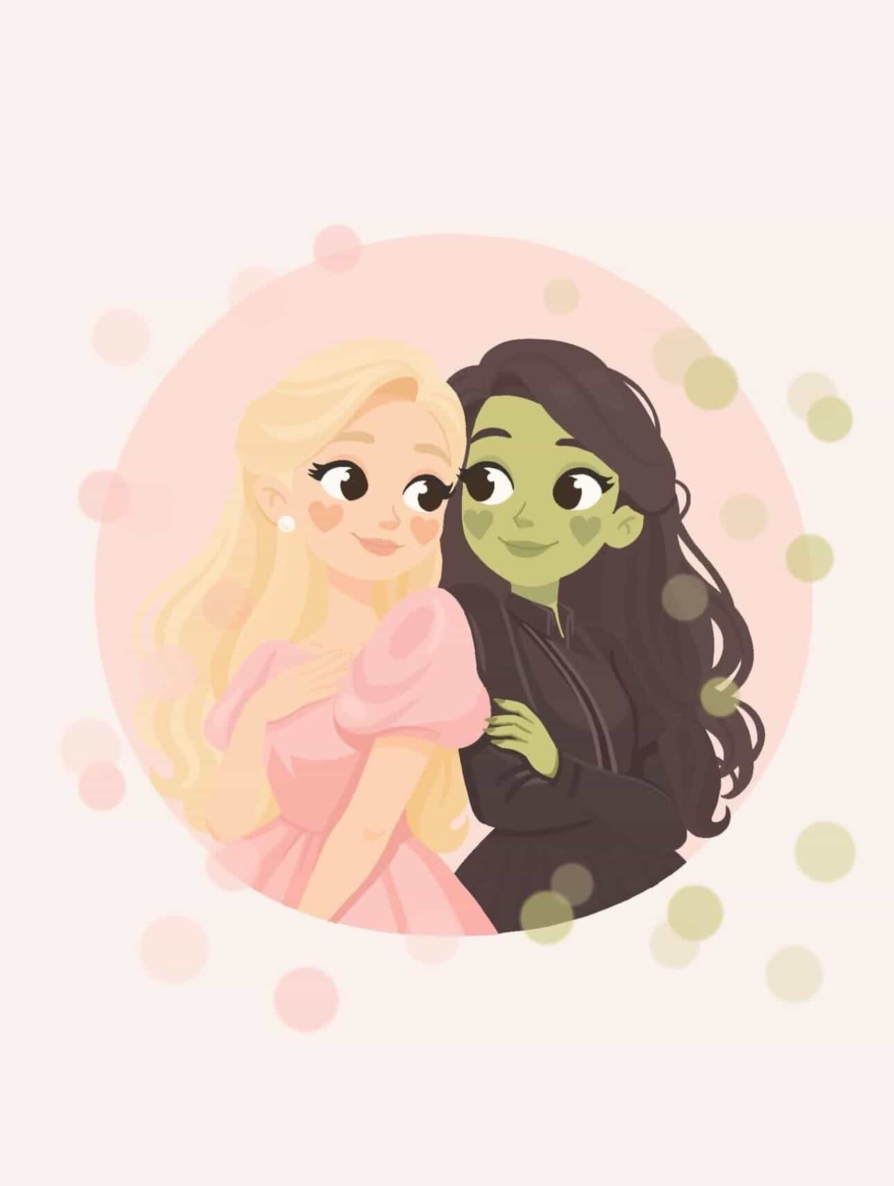 Glinda y Elphaba — Wicked