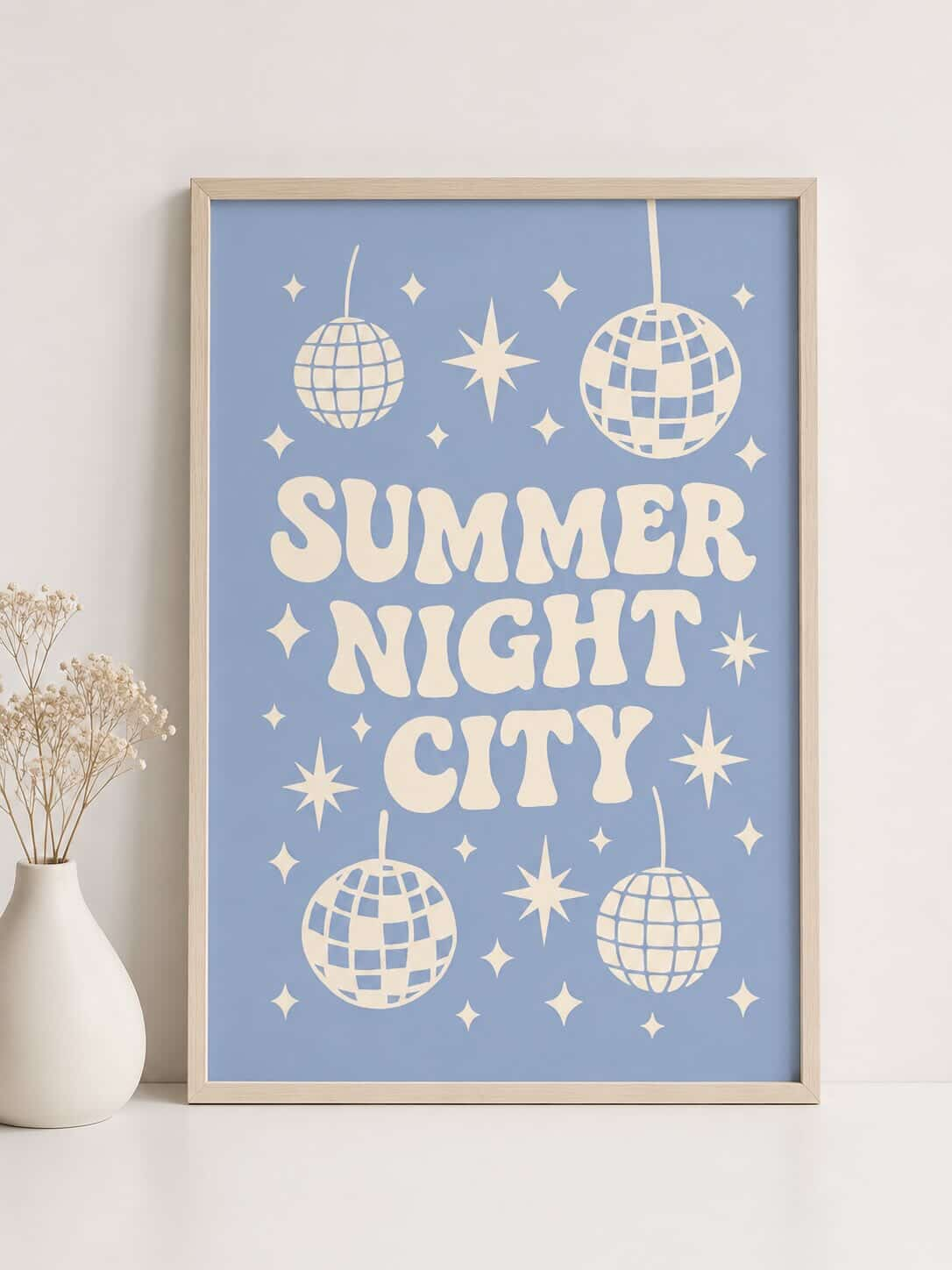 Summer Night City — azul